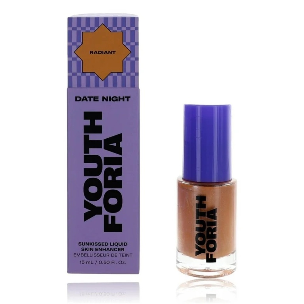Youthforia Date Night Sunkissed Liquid Skin Enhancer Radiant | Dewy Clean Beauty